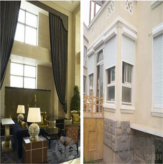 【别墅装修】电动窗帘和外遮阳哪个好?上海豪异遮阳专业生产电动窗帘,电动窗帘电机厂家,上海豪异实业,4000-121-696