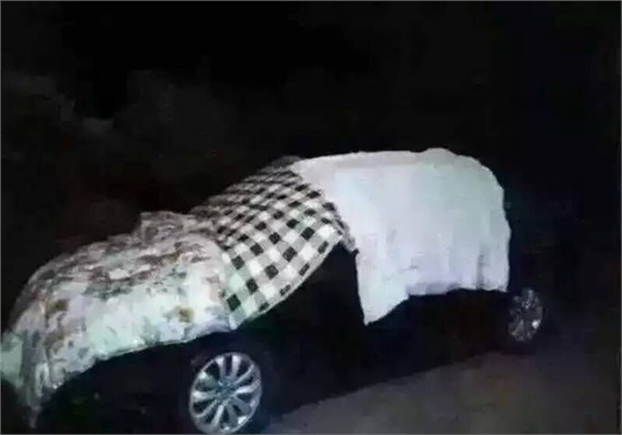 冰雹来袭,豪车被砸,没有停车棚怎么办？？？豪异遮阳,4000-121-696