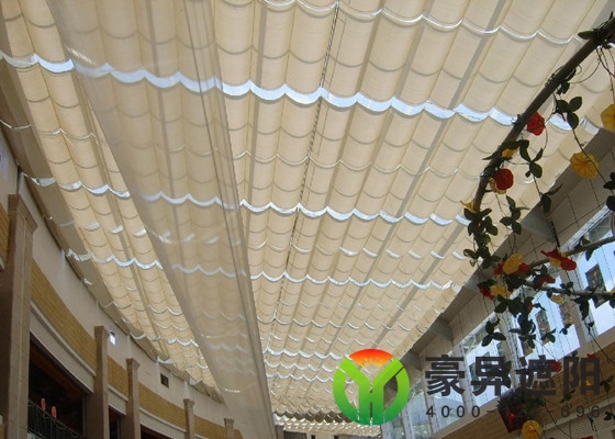 玻璃采光顶遮阳帘,阳光房遮阳,电动遮阳帘,上海电动天棚帘厂家,豪异遮阳,4000-121-696