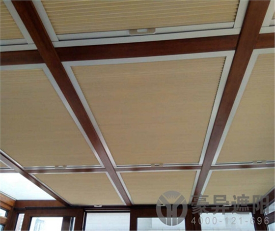 阳光房遮阳帘,电动遮阳帘,电动遮阳棚,蜂巢帘 豪异蜂巢帘厂家,4000-121-696