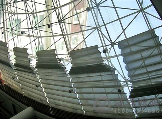 阳光房遮阳帘,电动遮阳帘,电动天棚帘,蜂巢帘 豪异蜂巢帘厂家,4000-121-696