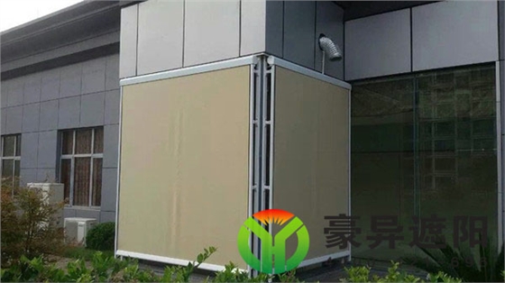 户外电动天幕,户外电动遮阳帘,电动天幕,豪异上天棚帘厂家,4000-121-696