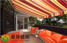 户外电动伸缩遮阳棚,阳台遮阳棚,露台遮阳棚,豪异遮阳,4000-121-696