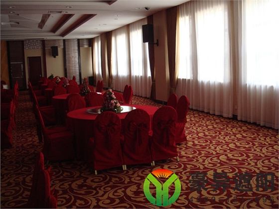 酒店电动窗帘,大堂电动窗帘,电动开合帘,豪异上海酒店电动窗帘厂家,4000-121-696