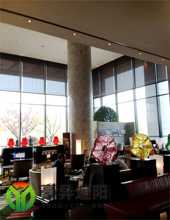 酒店电动窗帘,豪异上海电动窗帘厂家,4000-121-696