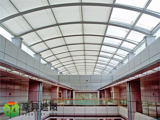 室内电动遮阳帘,电动天棚帘,玻璃顶遮阳帘,豪异上海电动天棚帘厂家,4000-121-696