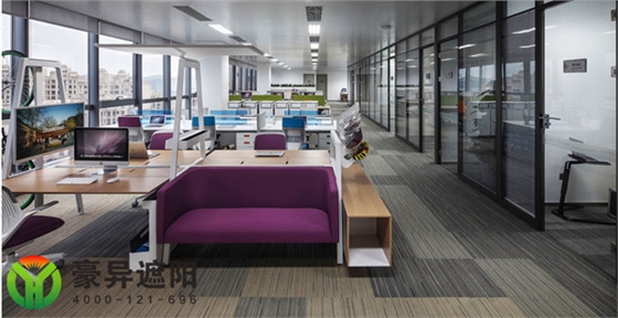 办公窗帘卷帘,上海电动卷帘厂家,豪异遮阳,4000-121-696