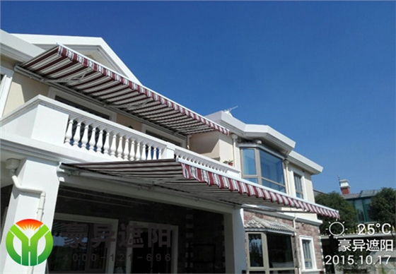 别墅电动遮阳棚,商业街遮阳棚,户外电动遮阳棚,豪异遮阳上海遮阳棚厂家,4000-121-696