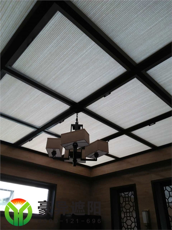 电动蜂巢帘,电动风琴帘,豪异上海电动天棚帘,4000-121-696