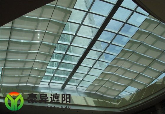 室内电动遮阳帘,豪异电动天棚帘厂家,4000-121-696