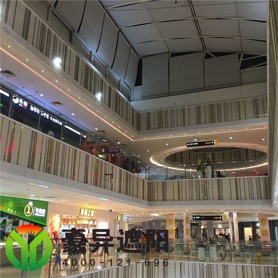 室内卷轴式电动天棚帘,豪异天棚帘厂家,4000-121-696