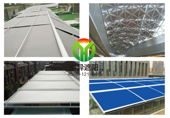 室外电动遮阳帘窗帘,自动遮阳窗帘厂家上海豪异,4000-121-696