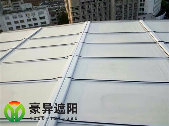 户外电动天棚帘遮阳帘,豪异遮阳,4000-121-696