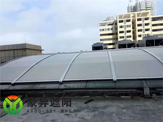 大型玻璃顶建筑遮阳,豪异上海电动遮阳帘厂家,4000-121-696