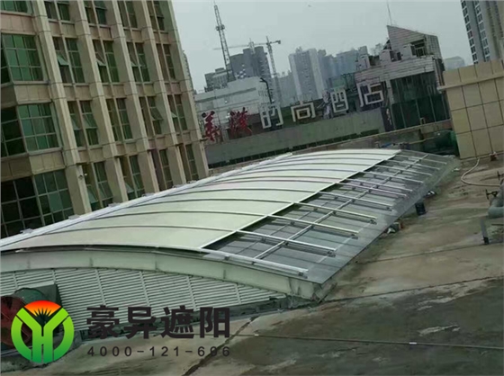 商场玻璃顶遮阳帘,豪异遮阳,4000-121-696