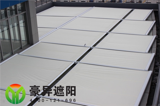 玻璃屋顶外电动遮阳帘,豪异遮阳,4000-121-696