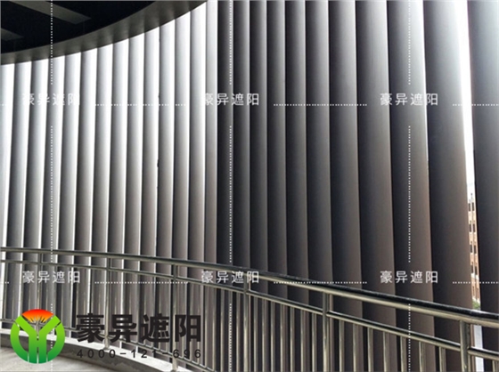 户外铝合金遮阳百叶,豪异遮阳,4000-121-696