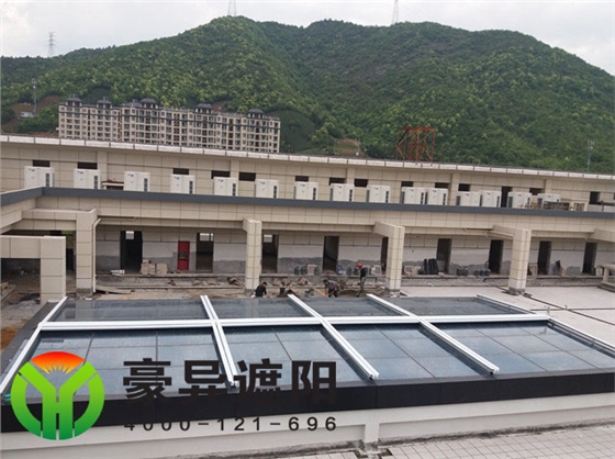 玻璃顶外电动遮阳帘,豪异遮阳,4000-121-696