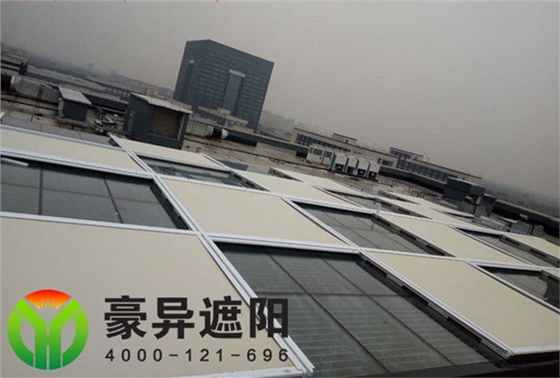 玻璃顶外电动遮阳帘,豪异遮阳,4000-121-696