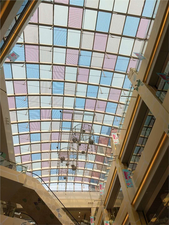 张江万科翡翠公园户外电动天棚遮阳帘,豪异遮阳 张江万科翡翠公园户外电动天棚遮阳帘,豪异遮阳