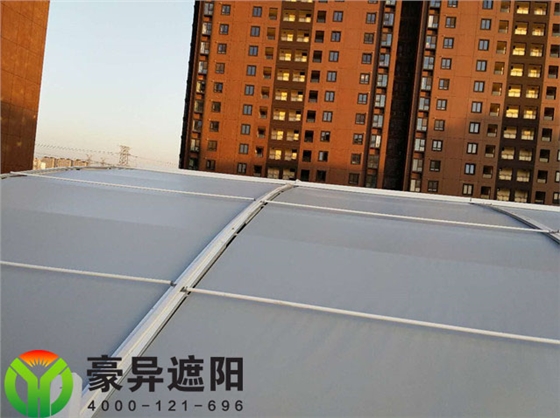 户外电动遮阳帘,豪异遮阳,4000-121-696