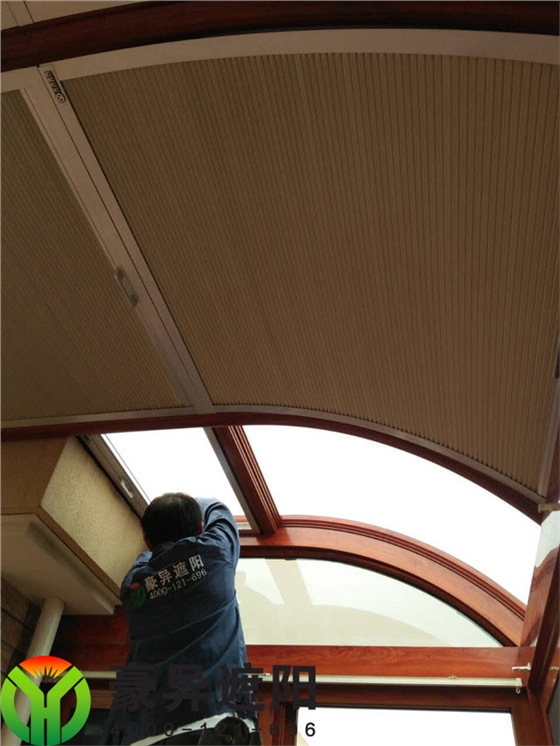 阳光房蜂巢遮阳帘,豪异遮阳,4000-121-696