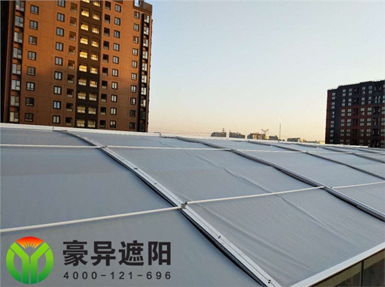 户外电动天幕遮阳帘,豪异遮阳,4000-121-696