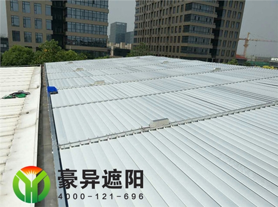 铝合电动遮阳隔热百叶,豪异遮阳,4000-121-696