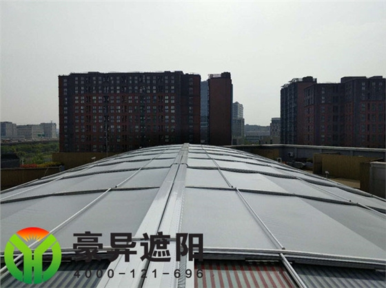 玻璃顶户外电动遮阳帘,豪异遮阳,4000-121-696