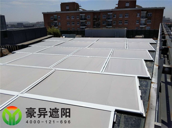 玻璃屋顶电动遮阳帘,豪异遮阳,4000-121-696