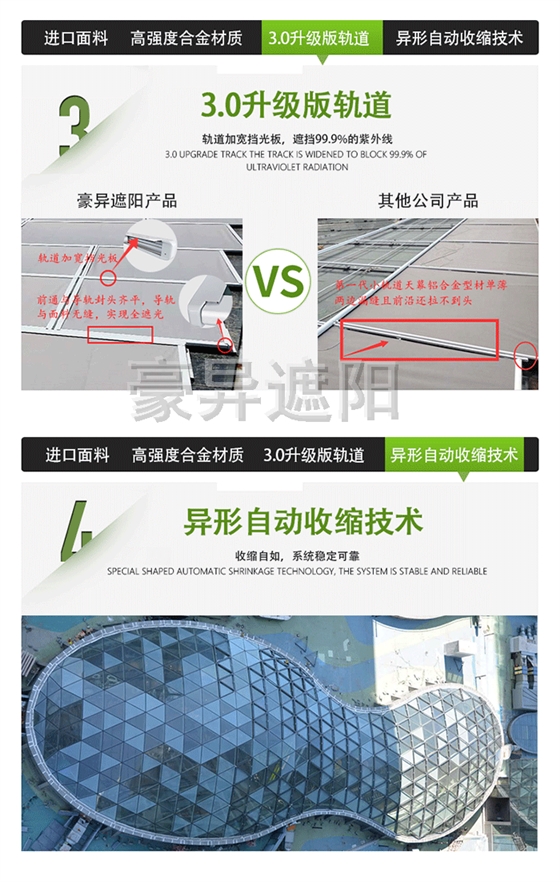 电动天棚帘4大优势之二,豪异遮阳,4000-121-696