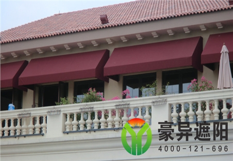 梯形固定遮阳篷