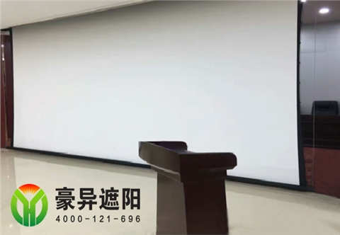 超宽大型投影电动卷帘