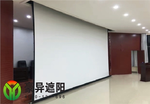 超宽大型投影电动卷帘