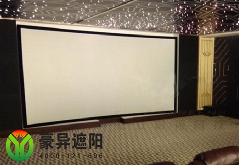 超宽大型投影电动卷帘
