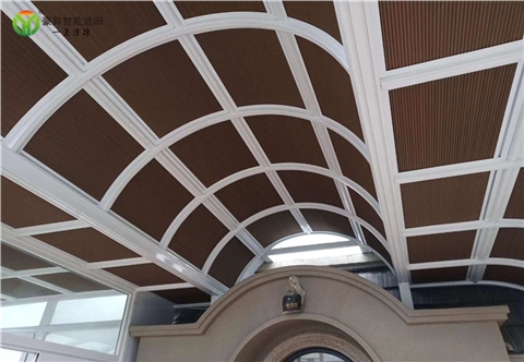 阳光房蜂巢遮阳帘