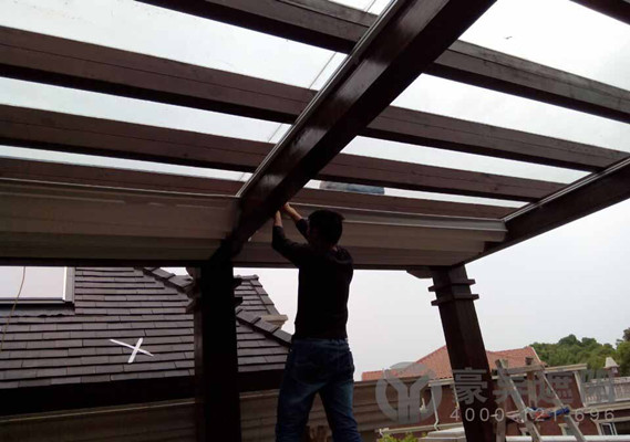 电动双轨折叠天棚帘,上海豪异遮阳,4000-121-696 电动双轨折叠天棚帘,上海豪异遮阳,4000-121-696