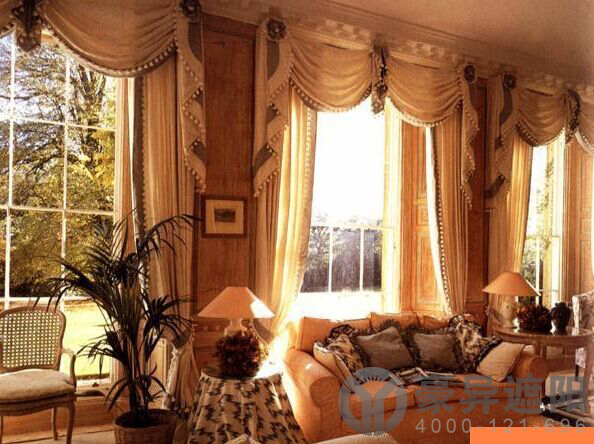 别墅电动窗帘舒适节能 豪异遮阳打造绿色新生活,上海豪异遮阳专业生产电动窗帘,电动窗帘电机厂家,上海豪异实业,4000-121-696