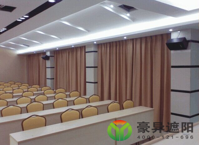 办公室电动窗帘,电动窗帘厂家,上海电动窗帘,豪异遮阳,4000-121-696！