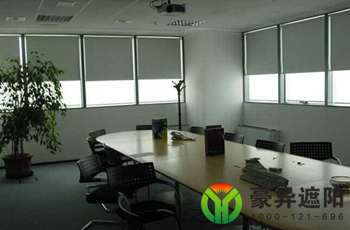 办公室电动卷帘,办公室电动窗帘,上海电动窗帘厂家,豪异遮阳,4000-121-696!