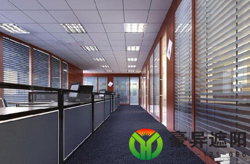 电动百叶帘,办公室百叶窗帘,办公百叶帘,上海豪异遮阳,4000-121-696