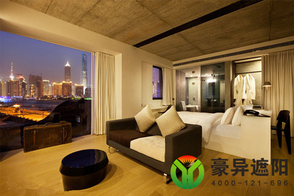 客房电动窗帘,豪异上海电动窗帘厂家,4000-121-696