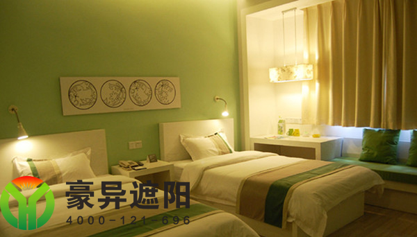酒店电动窗帘,豪异电动窗帘厂家,4000-121-696
