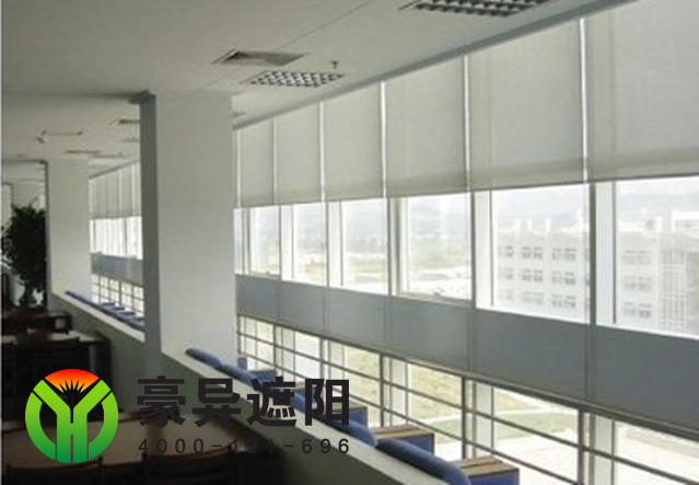 办公窗帘卷帘,办公室电动卷工程,豪异上海电动卷帘厂家,4000-121-696