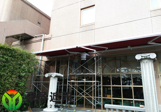 户外伸缩遮阳棚厂家,豪异遮阳上海遮阳棚厂家,4000-121-696