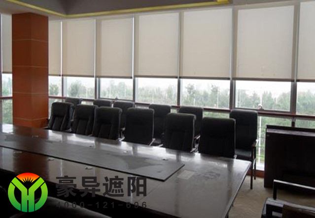 办公室电动窗帘,办公室电动卷帘,电动卷帘,豪异电动卷帘厂家,4000-121-696