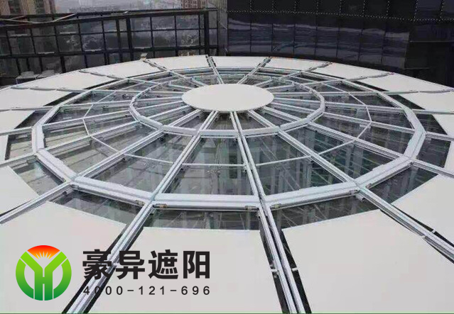 玻璃顶电动天棚帘,户外电动天棚帘,户外电动天幕,豪异上海天棚帘厂家,4000-121-696