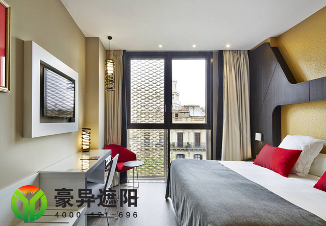 酒店电动开合帘,酒店电动窗帘,豪异上海电动窗帘,4000-121-696