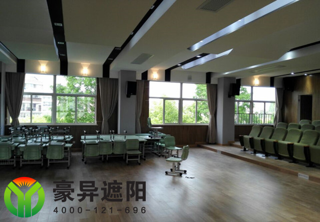 学校电动窗帘,豪异上海电动窗帘,4000-121-696