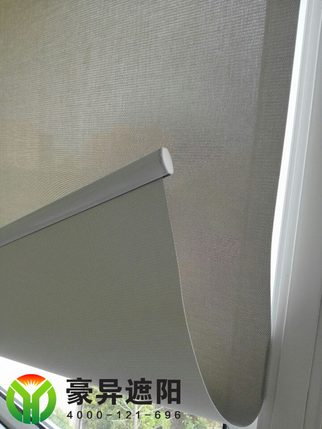 专业阳光面料,环保无味电动卷帘,豪异上海电动窗帘,4000-121-696